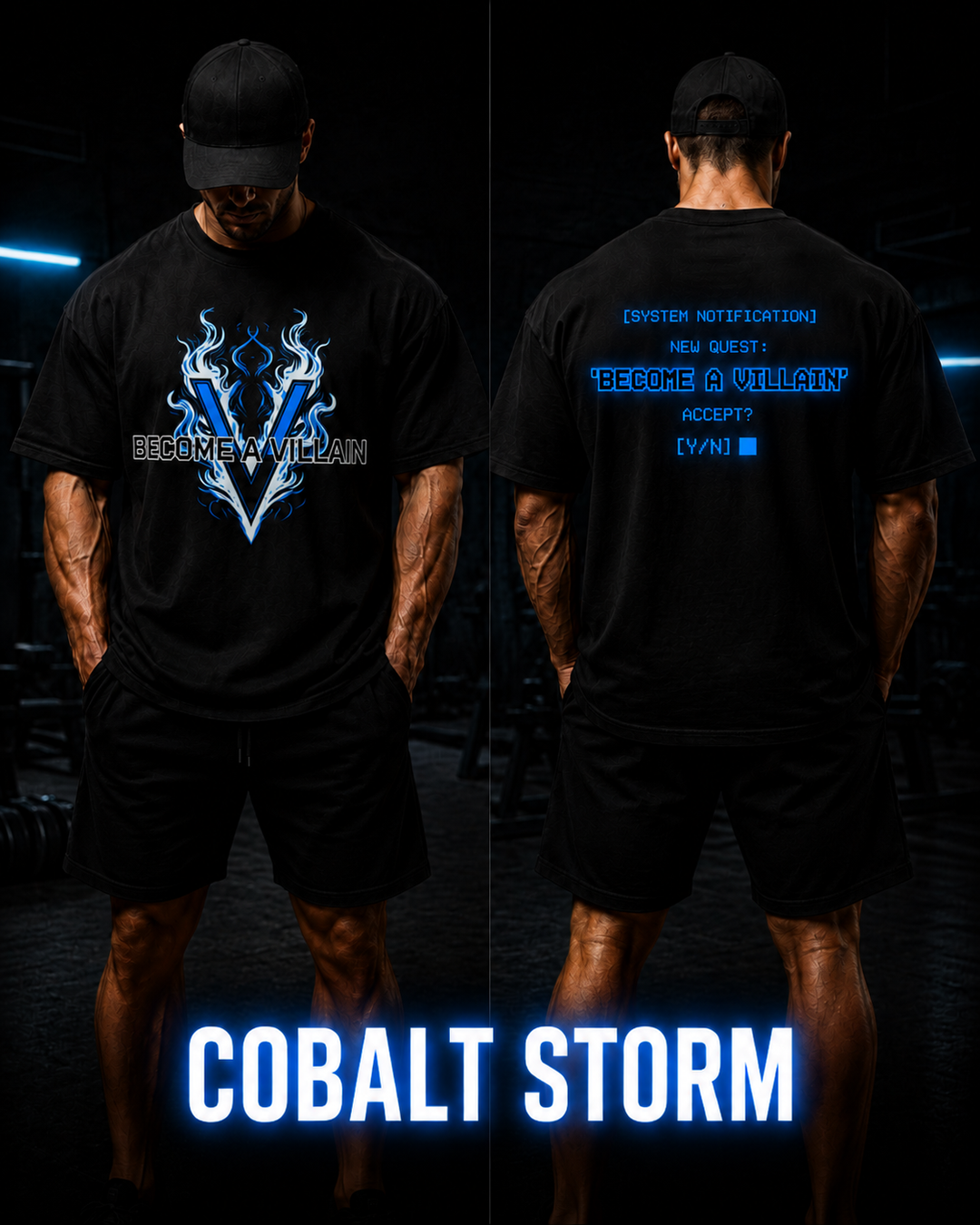 The Initiation Tee - Cobalt Storm
