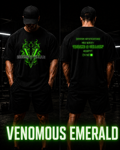 The Initiation Tee - Venomous Emerald